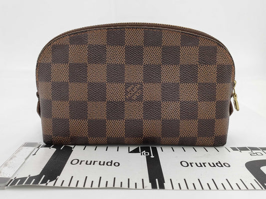 LOUIS VUITTON Damier N47516 Pochette Cosmetic Pouch Pouch