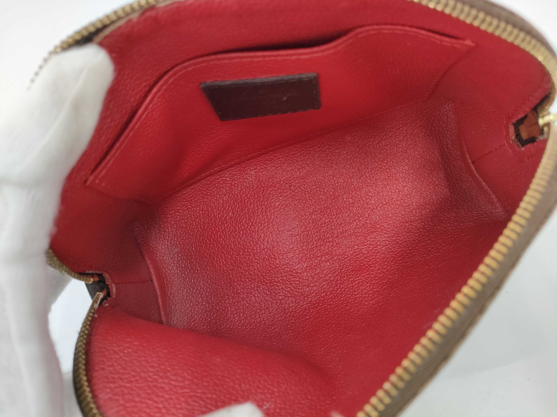 LOUIS VUITTON Damier N47516 Pochette Cosmetic Pouch Pouch
