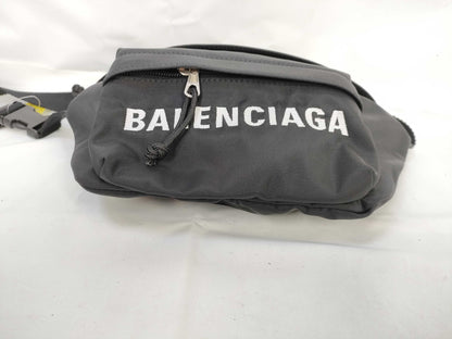 BALENCIAGA nylon body bag/waist bag
