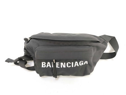 BALENCIAGA nylon body bag/waist bag