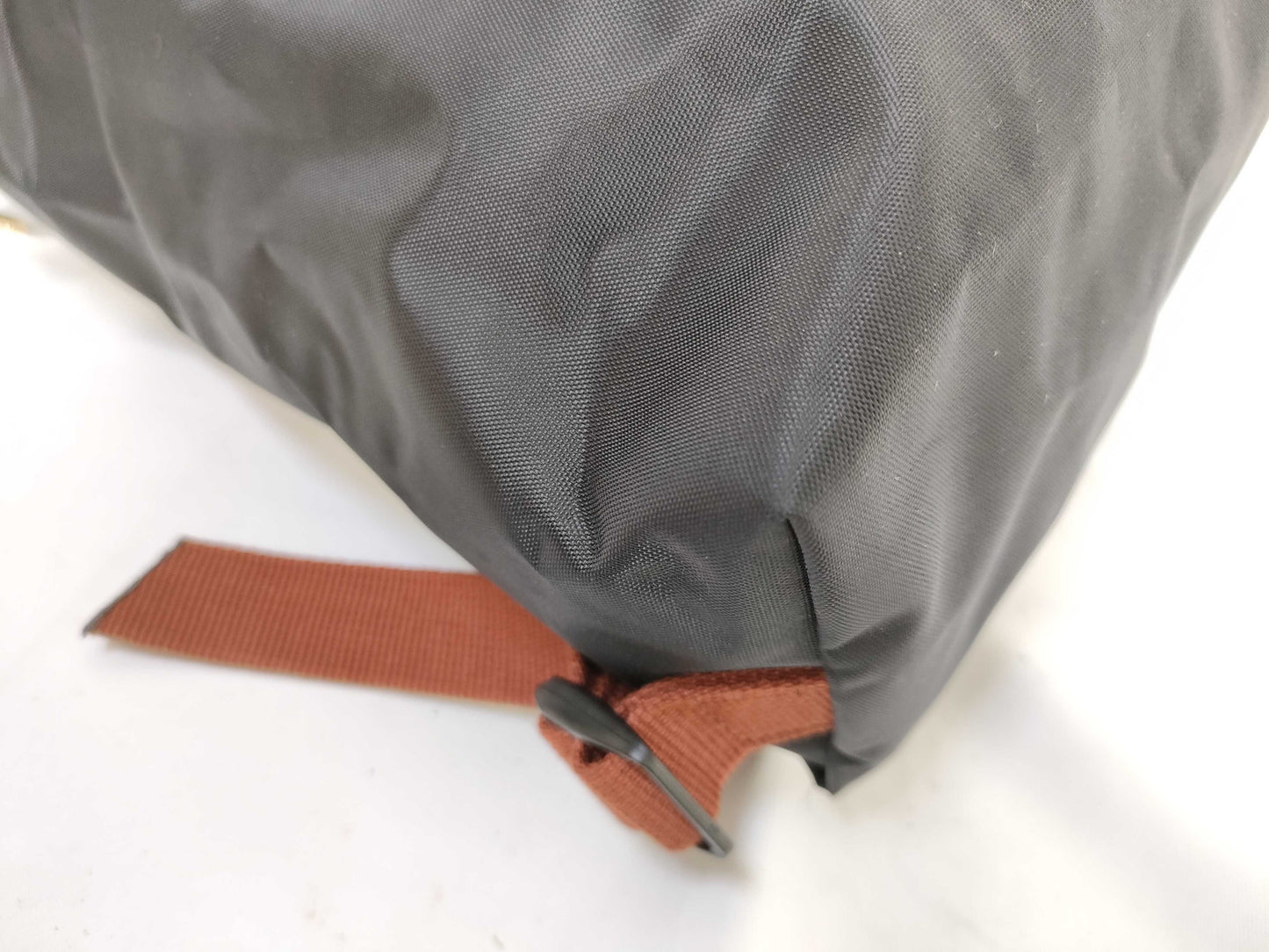 LONG CHAMP Nylon x Leather Backpack