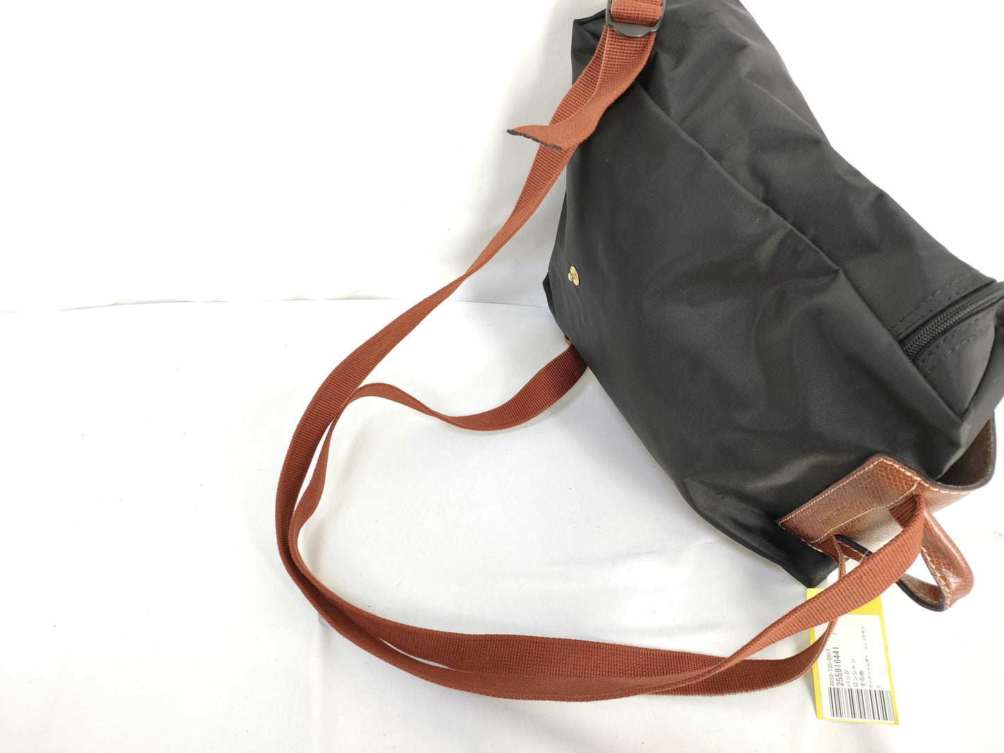 LONG CHAMP Nylon x Leather Backpack