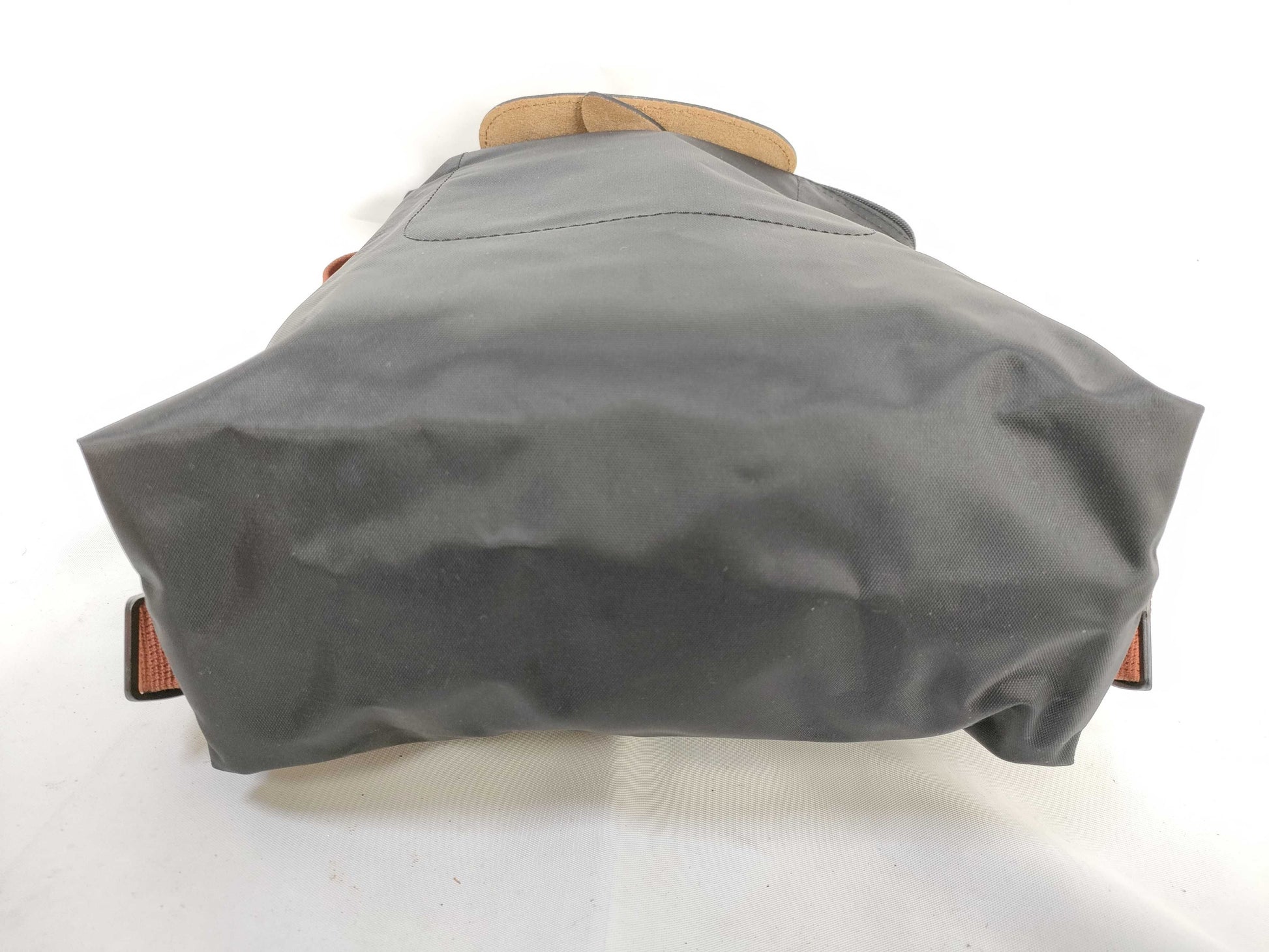 LONG CHAMP Nylon x Leather Backpack