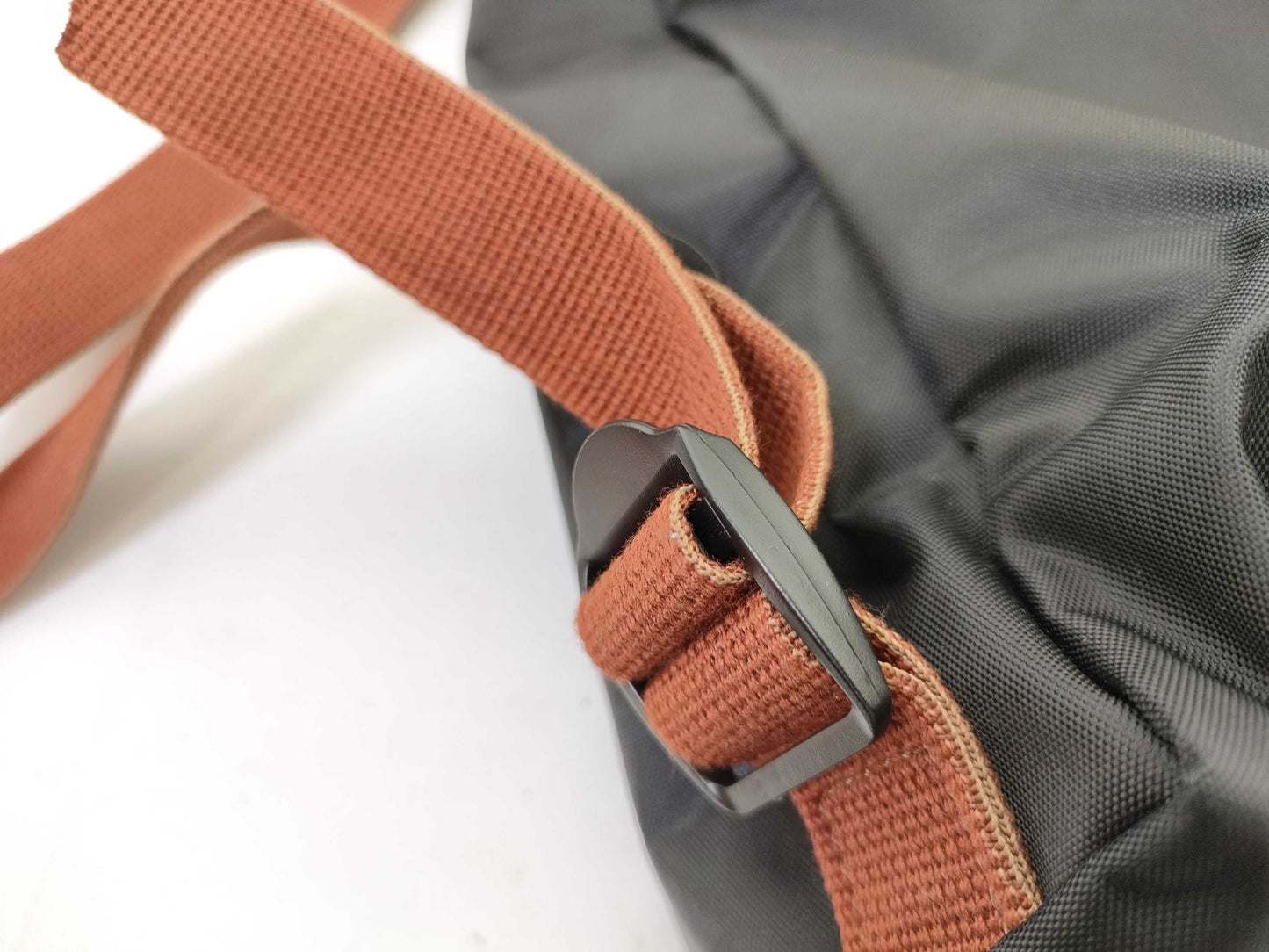 LONG CHAMP Nylon x Leather Backpack