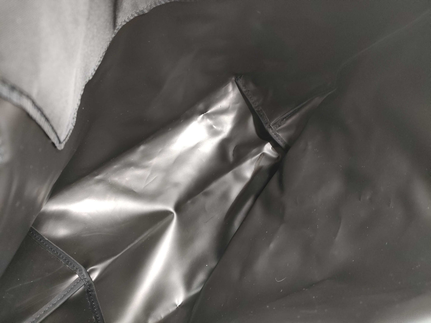 LONG CHAMP Pliage Nylon Black Tote Bag