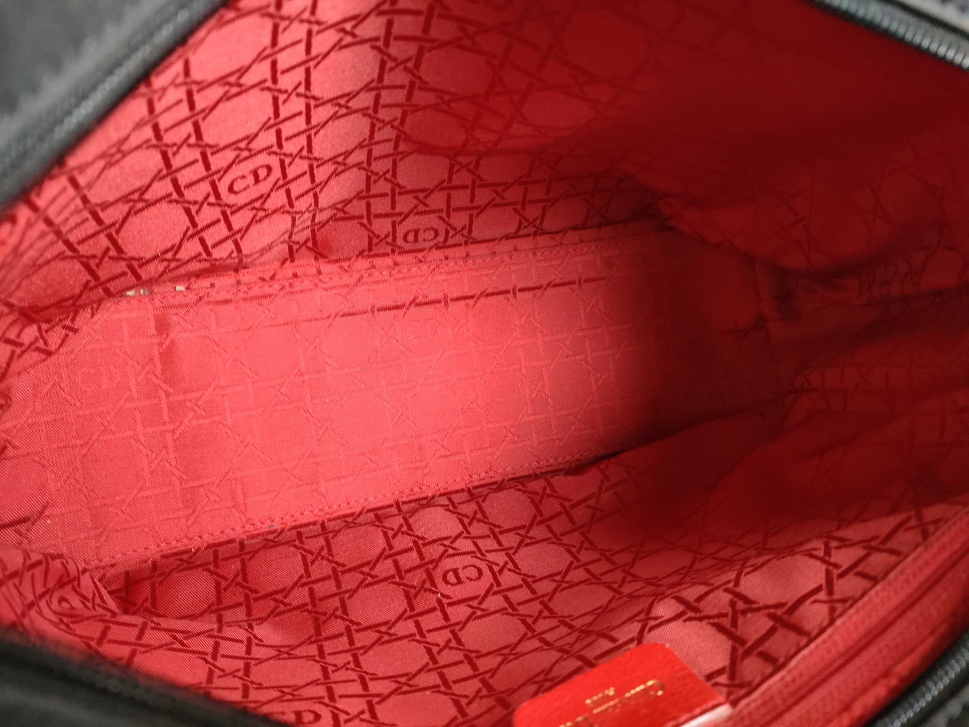 Dior Lady Dior Nylon/Cannage/Black Handbag