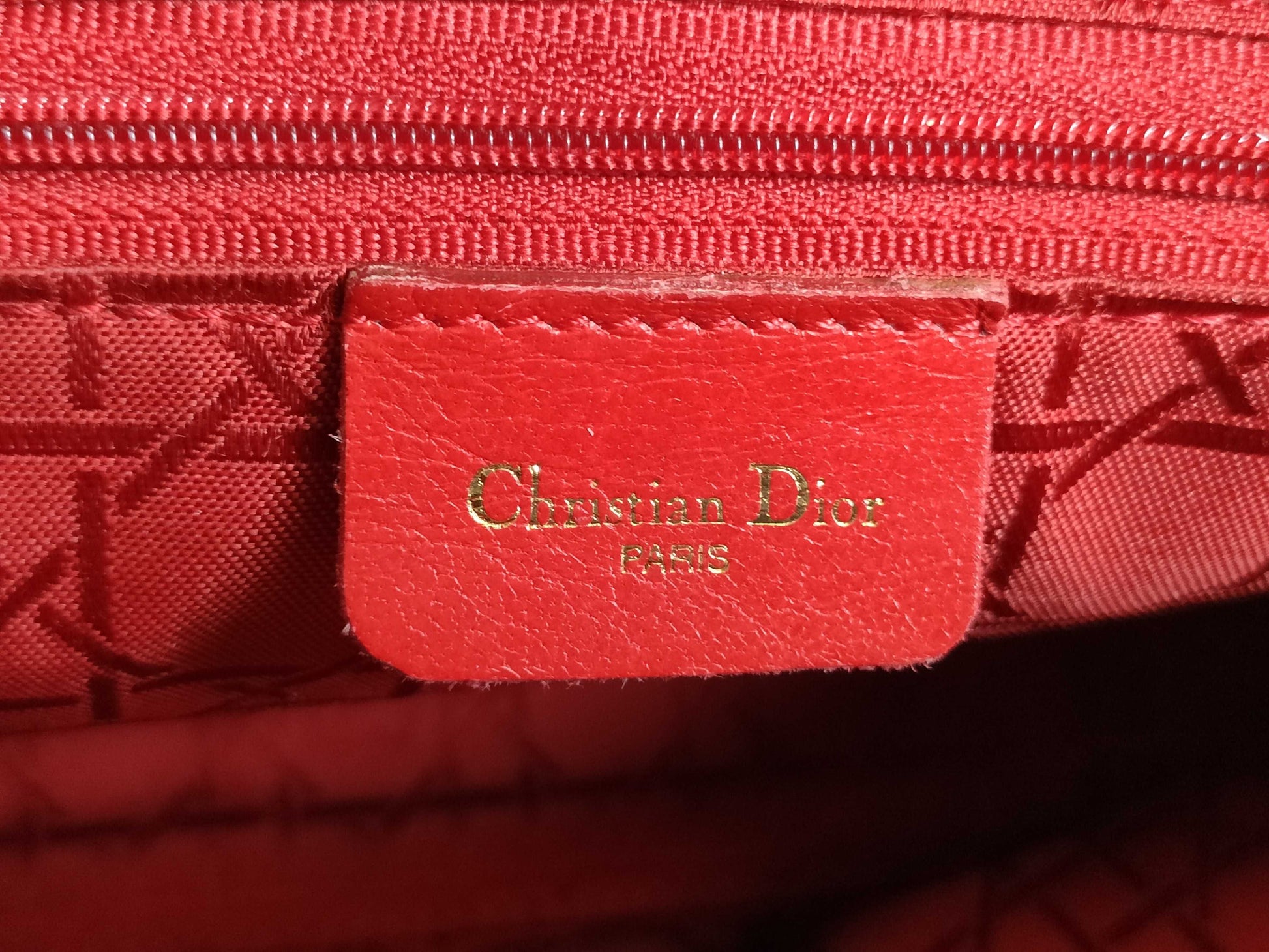 Dior Lady Dior Nylon/Cannage/Black Handbag
