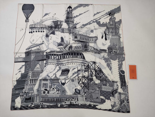HERMES Carre Hypopolis Scarf