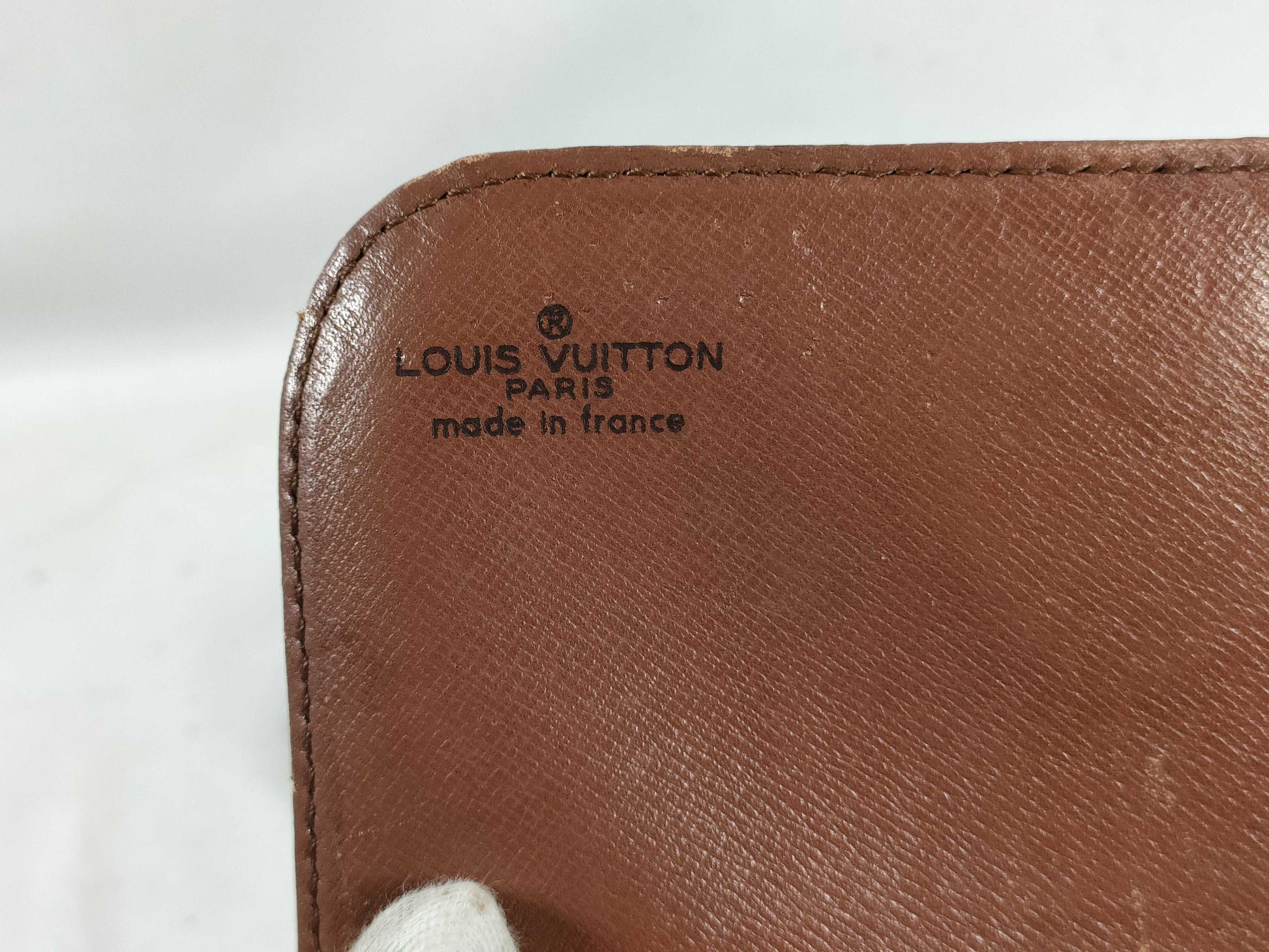 LOUIS VUITTON M51233 Monogram Mini Cartouchiere Shoulder Bag