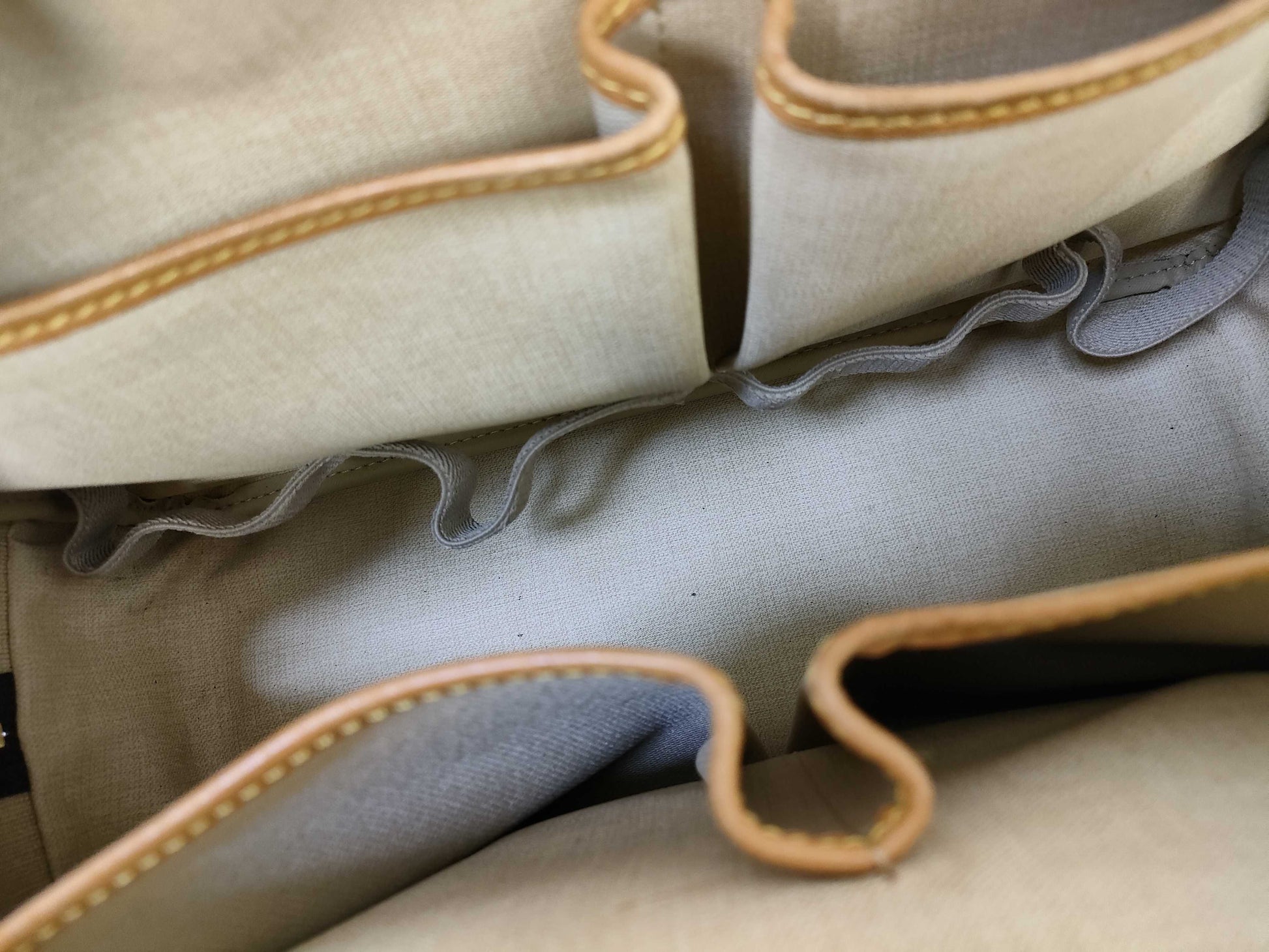 LOUIS VUITTON Monogram M47270 Deauville Handbag