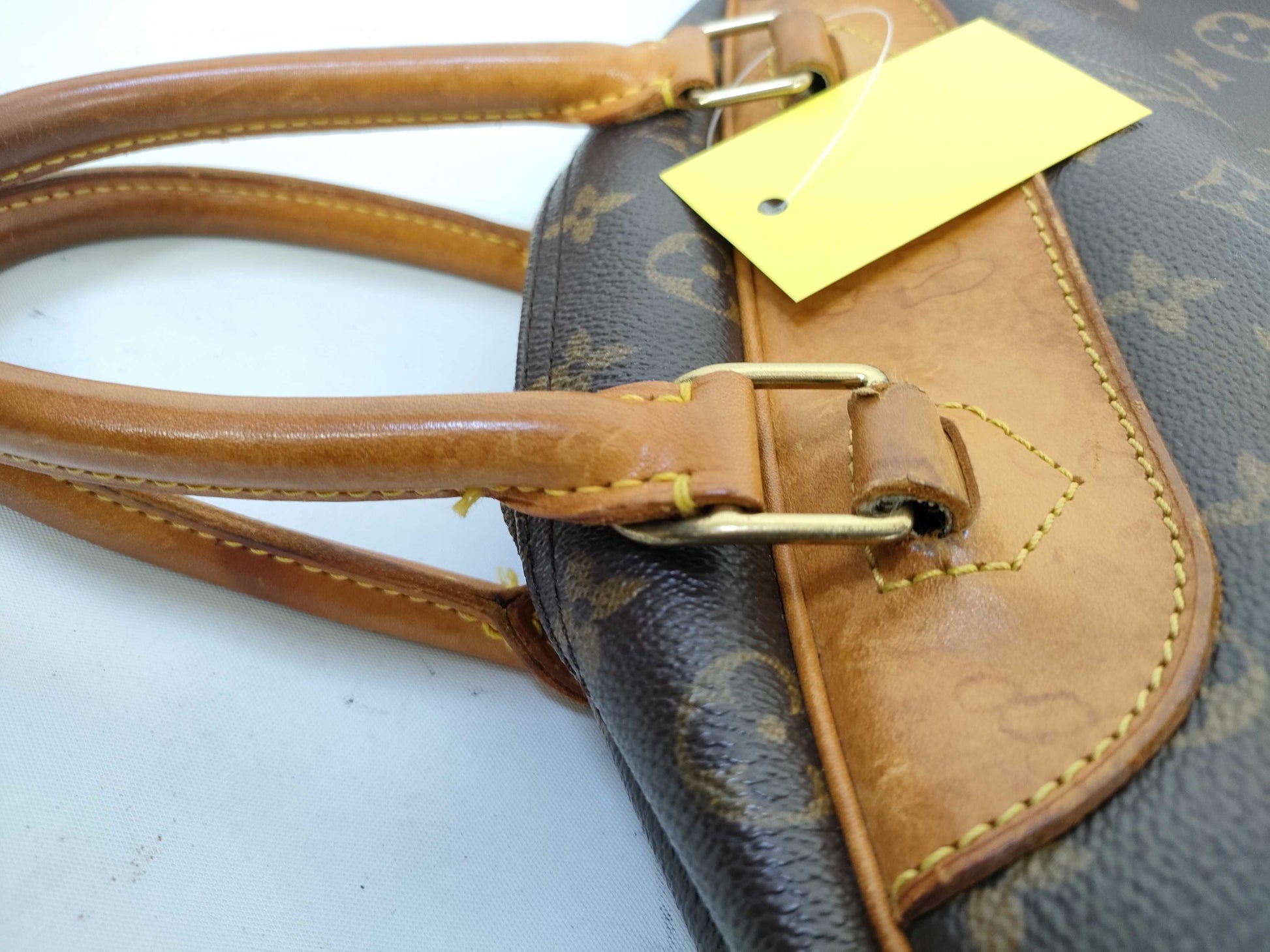 LOUIS VUITTON Monogram M47270 Deauville Handbag