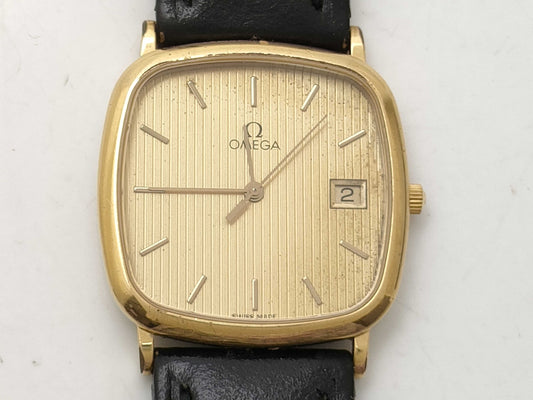 OMEGA De Ville Men's Watch with Aftermarket Strap