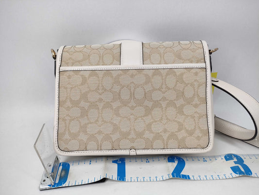 COACH Signature Leather Shoulder Bag C8307