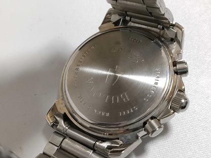 BULOVA Chrono Date 41011 Men's Watch with Box