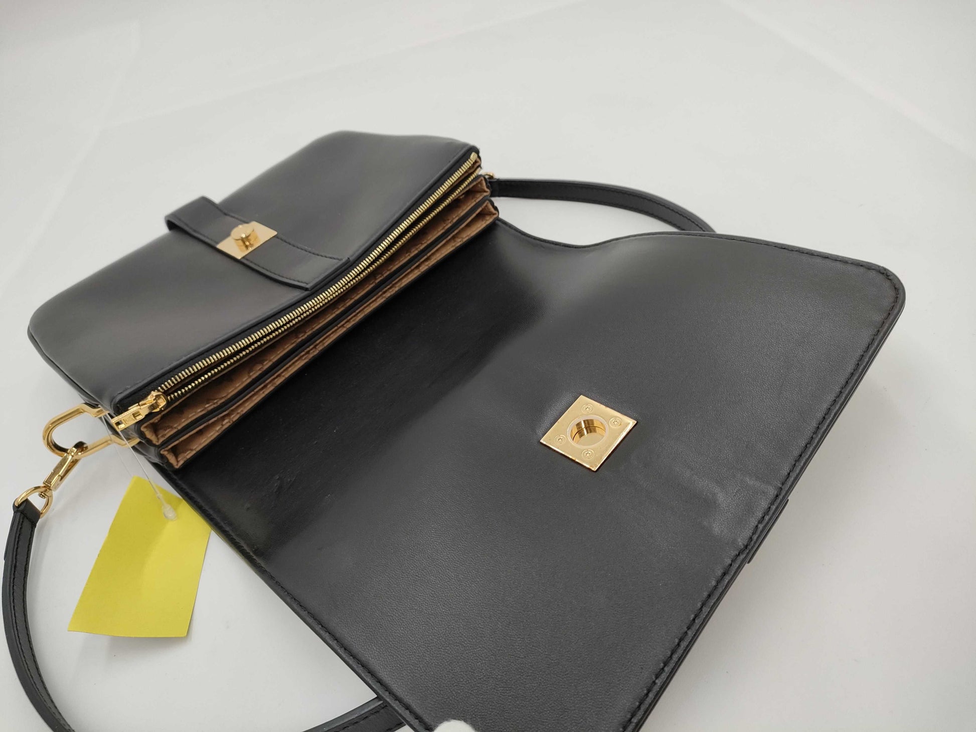 LOUIS VUITTON Rendez-Vous Noir Black Leather Shoulder Bag