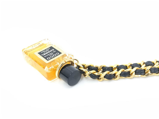CHANEL COCO/Chain Necklace/Perfume Necklace