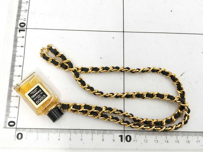 CHANEL COCO/Chain Necklace/Perfume Necklace
