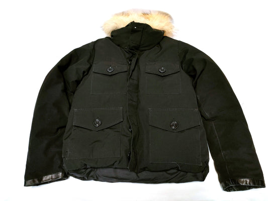Canada Goose fur-trimmed down jacket