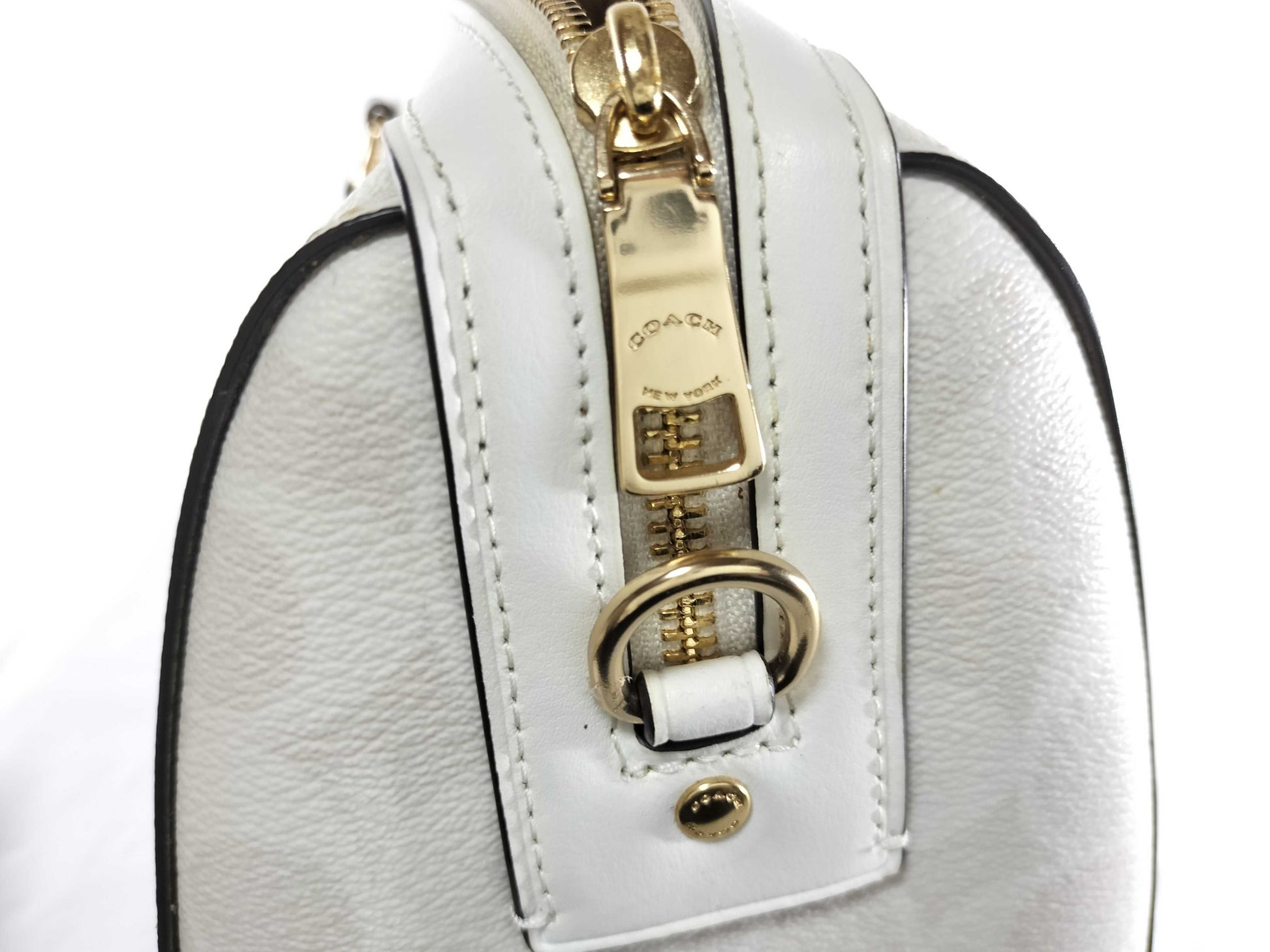 COACH Signature Boston Bag C2081-83607 Handbag