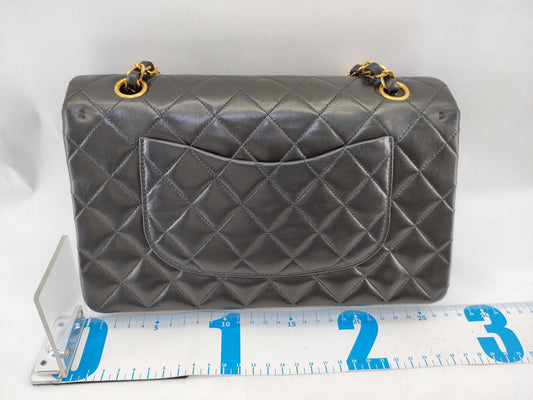 CHANEL [With sticker card] No. 3 Lambskin Matelasse 25 Shoulder Bag