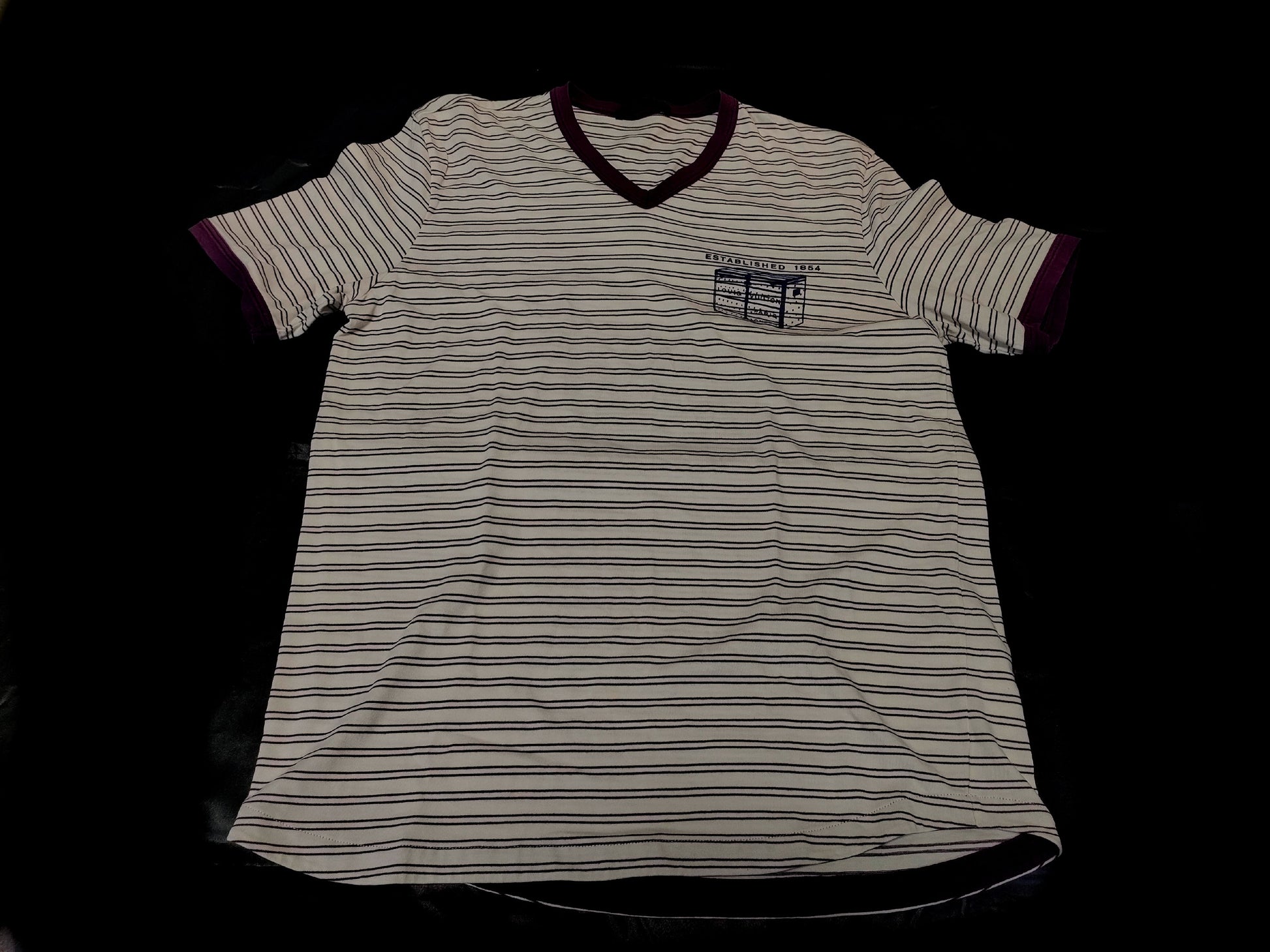 LOUIS VUITTON Striped T-shirt