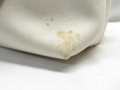 CELINE Horizontal Cabas Canvas Tote Bag