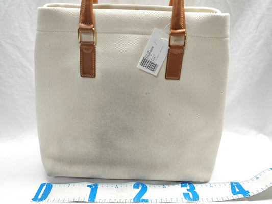 CELINE Horizontal Cabas Canvas Tote Bag