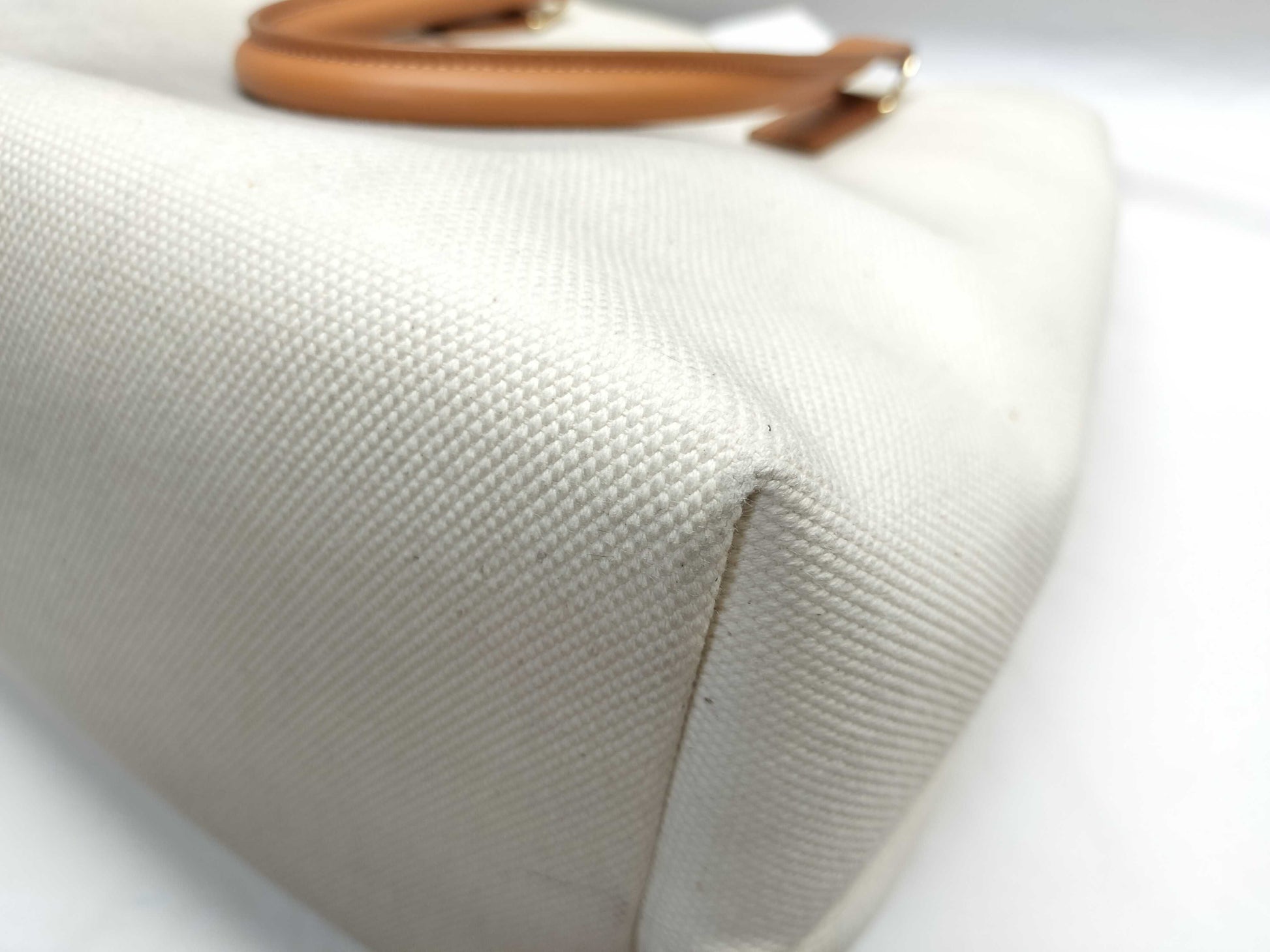 CELINE Horizontal Cabas Canvas Tote Bag