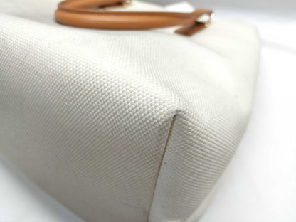 CELINE Horizontal Cabas Canvas Tote Bag