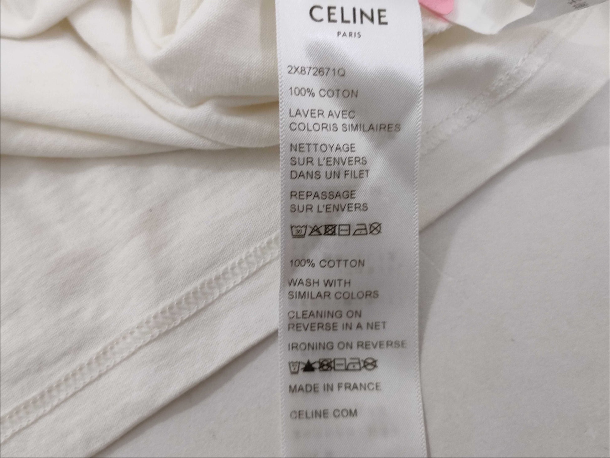 CELINE Triomphe Logo T-shirt