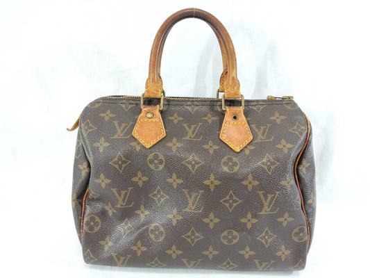 LOUIS VUITTON M41109 Monogram M41109 Speedy 25 Boston Bag