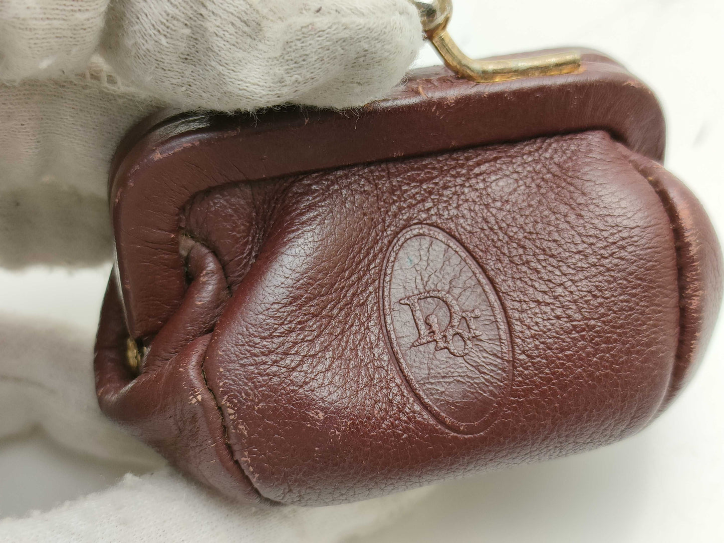Dior clasp mini wallet, coin purse