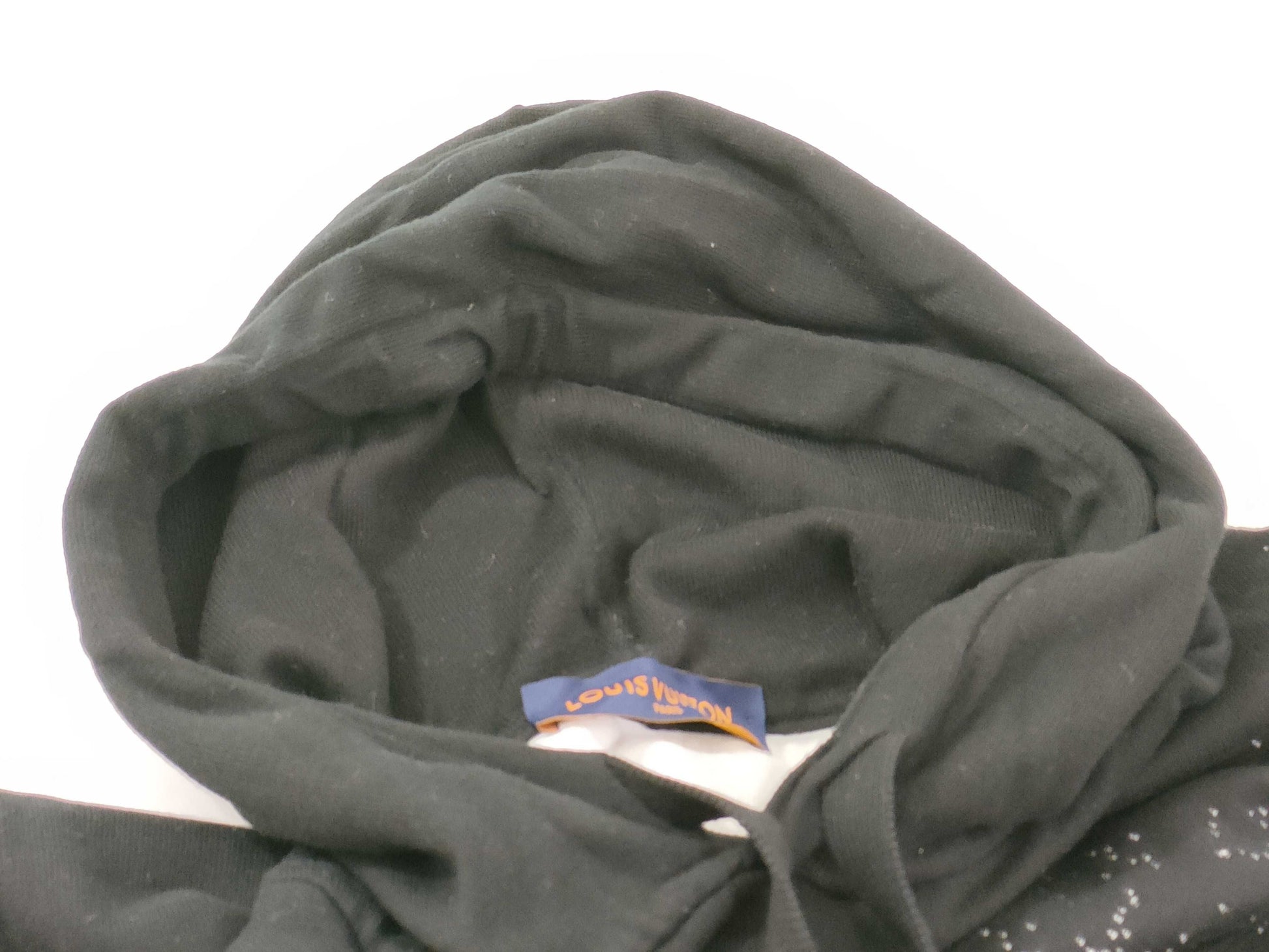 LOUIS VUITTON Monogram Gradient Hoodie Black Top
