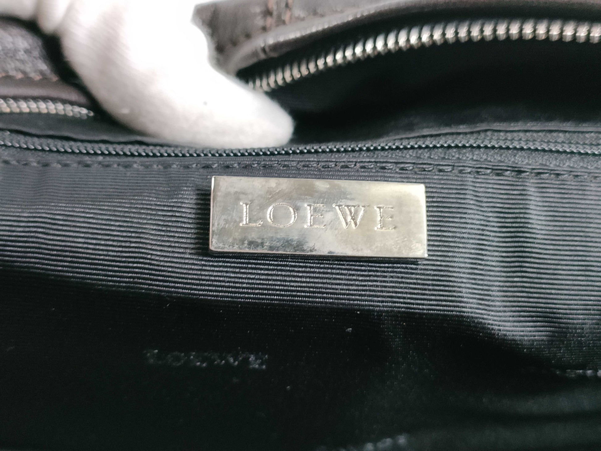 LOEWE Amazona 28 Dark Brown Handbag