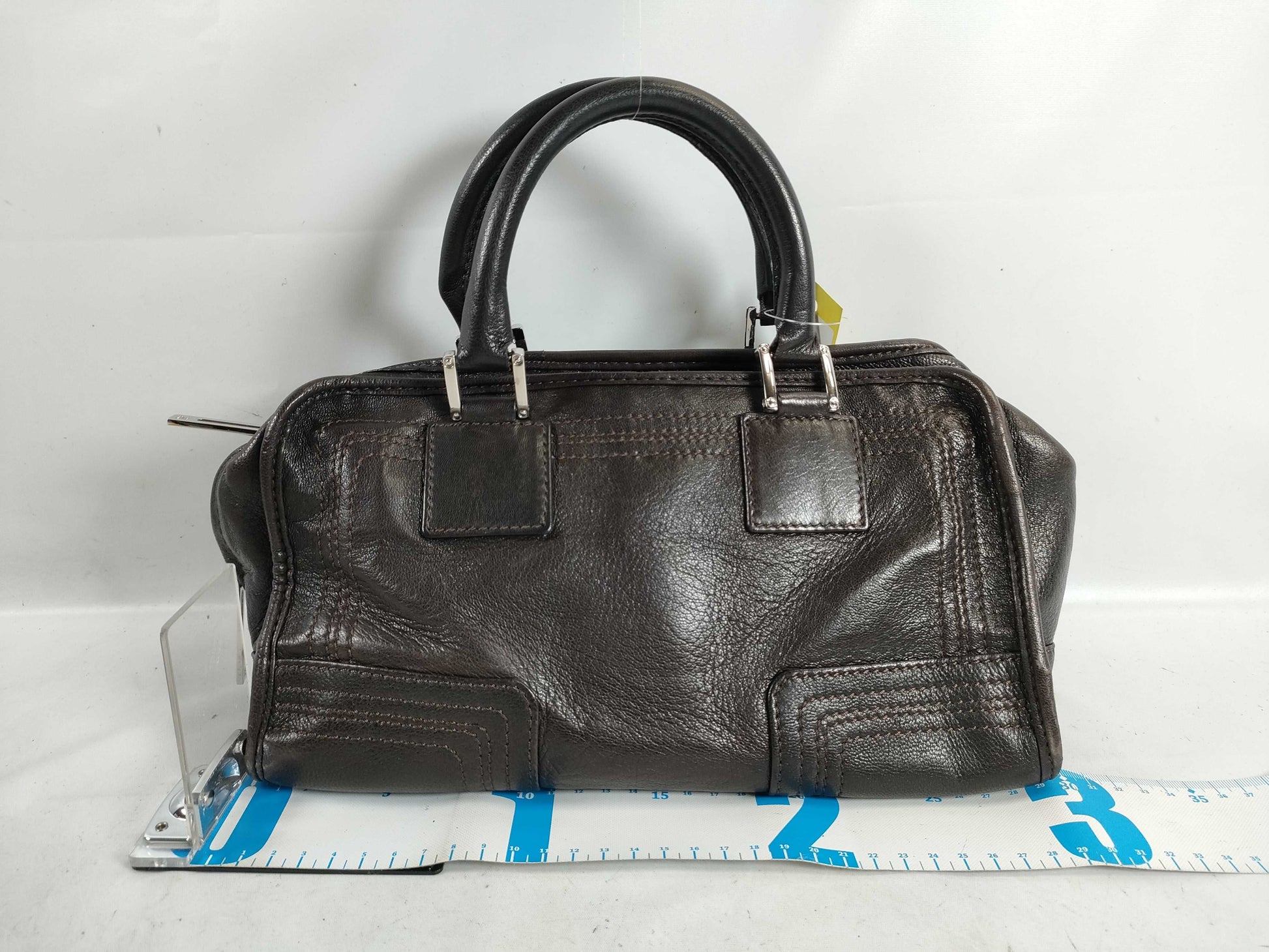 LOEWE Amazona 28 Dark Brown Handbag