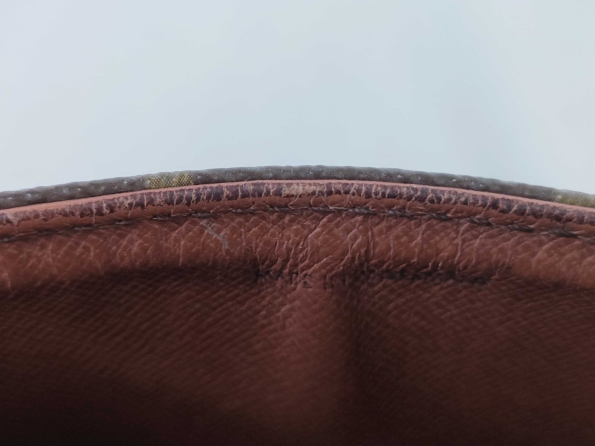 LOUIS VUITTON M51244 Monogram Mini Saint-Cloud Shoulder Bag