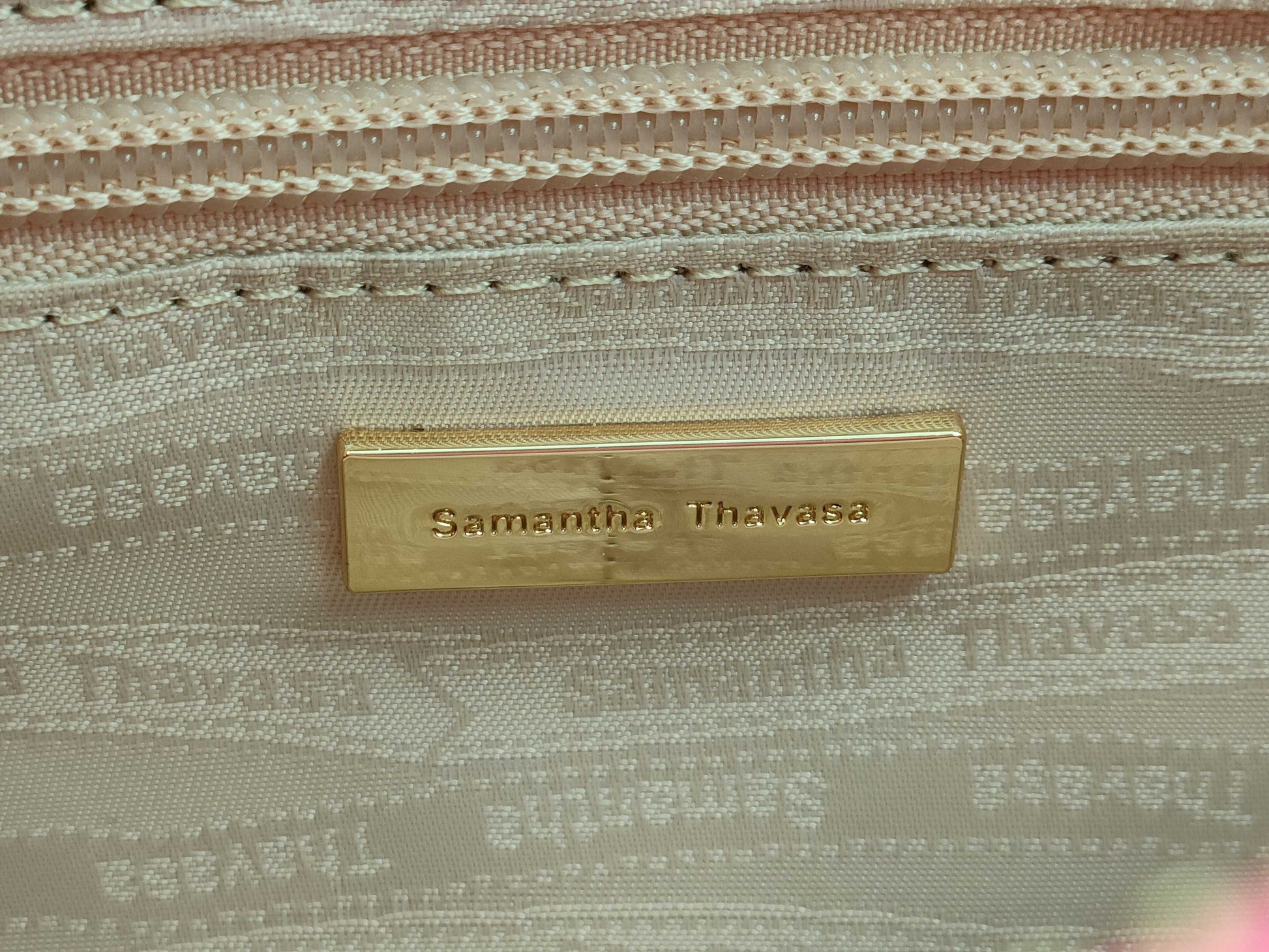 COACH Signature Handbags: 2 Samantha Thavasa bags and 1 Marc Jacobs bag. Total of 4 handbags.
