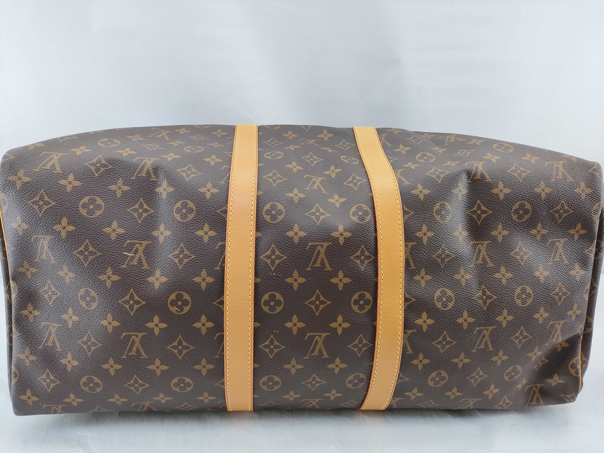 LOUIS VUITTON M41424 Monogram Keepall 55 Boston Bag