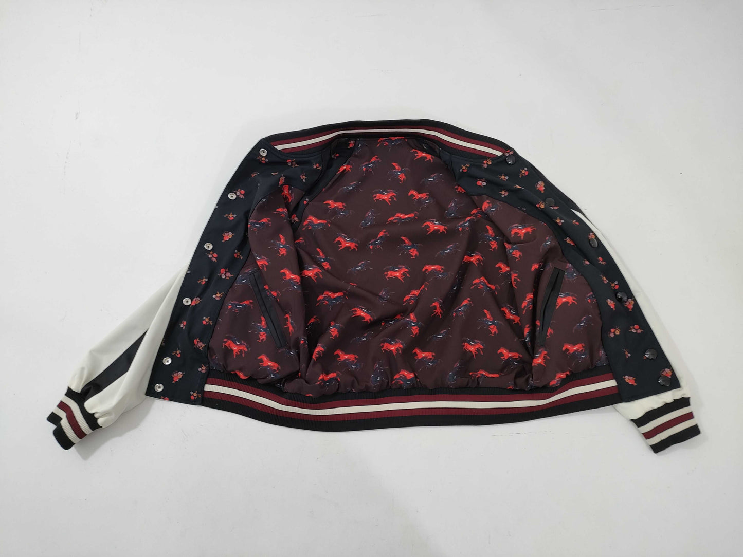 COACH F36160 Reversible Sukajan Horse Ribbon Jacket