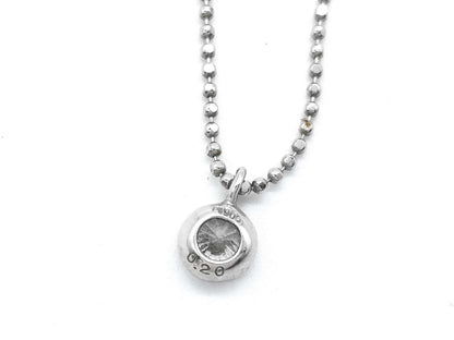 D0.20ct PT900/850 2.7g Necklace 