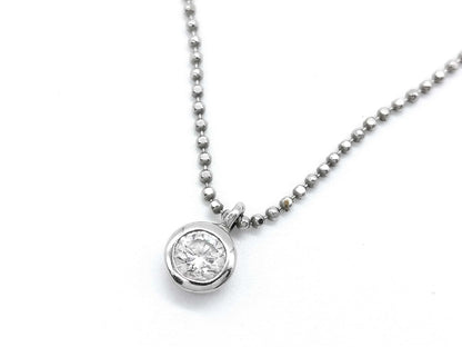 D0.20ct PT900/850 2.7g Necklace 
