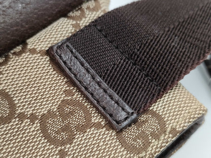 GUCCI GG Canvas Waist Pouch 92543 001998 Shoulder Bag