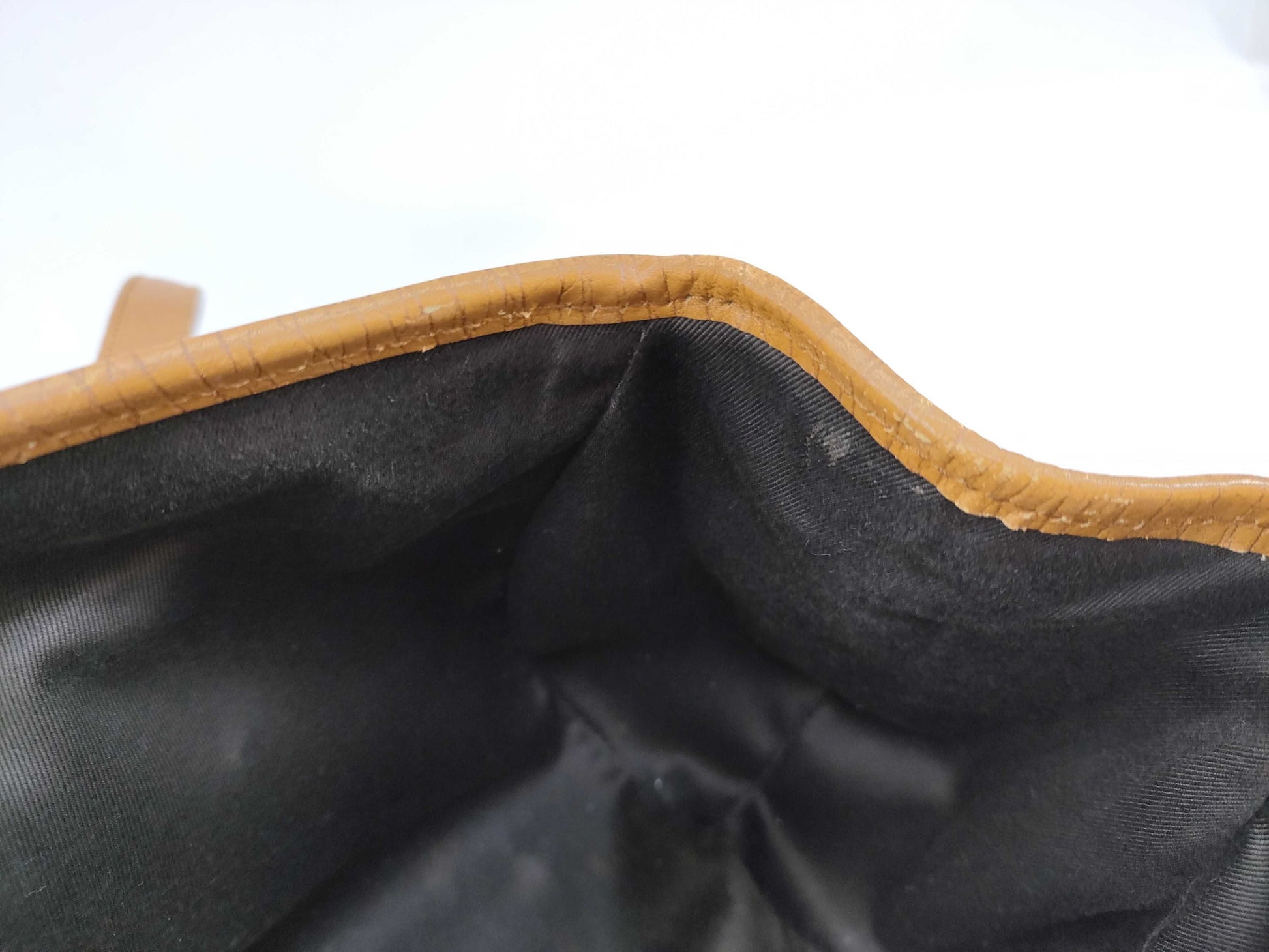 GUCCI Bamboo Hand Leather Camel 114993 2684 Handbag