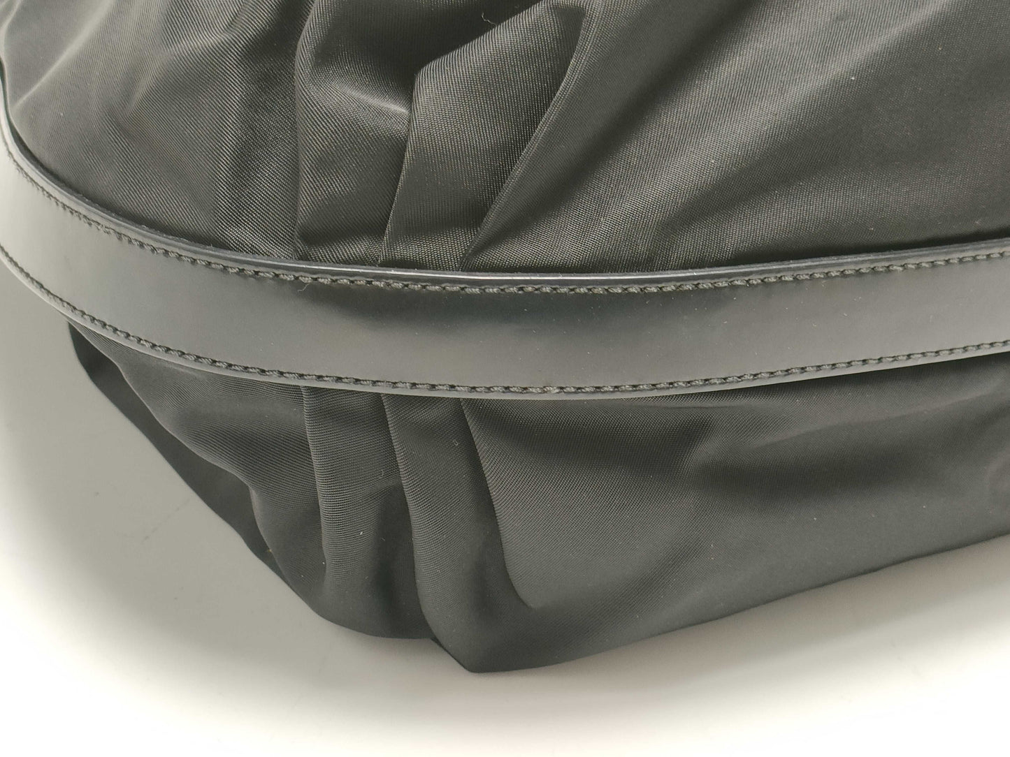 PRADA Nylon One-Shoulder Bag/Center Milan Logo Shoulder Bag