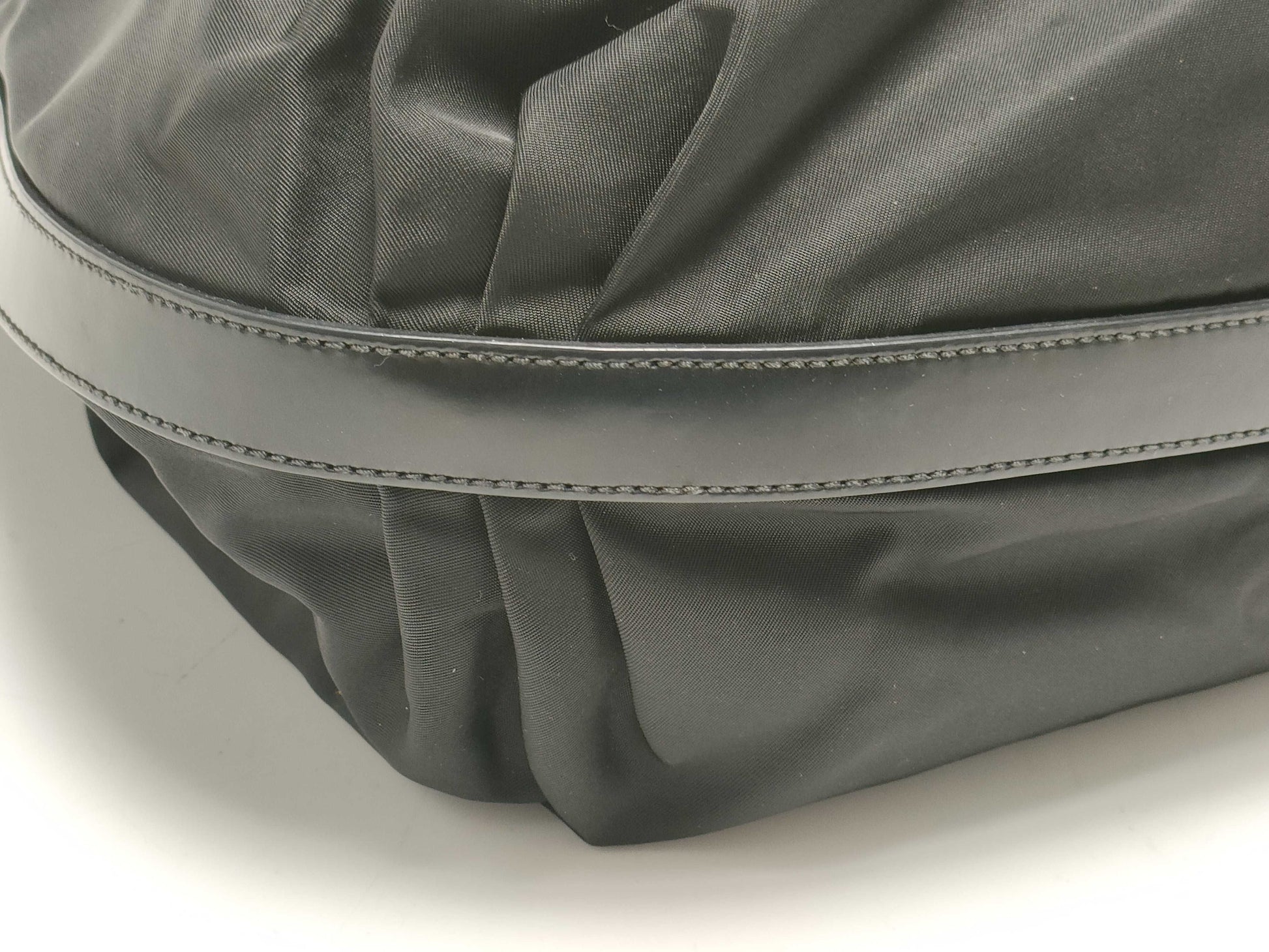 PRADA Nylon One-Shoulder Bag/Center Milan Logo Shoulder Bag
