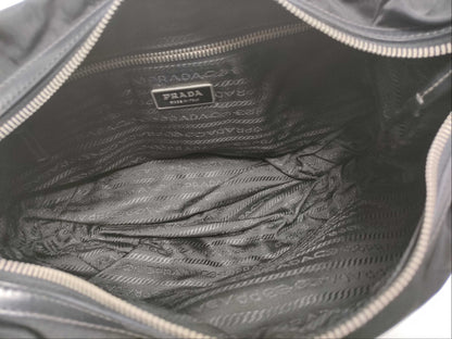 PRADA Nylon One-Shoulder Bag/Center Milan Logo Shoulder Bag