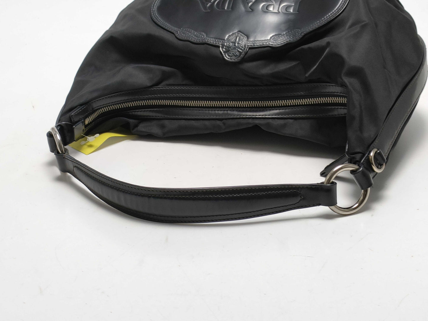 PRADA Nylon One-Shoulder Bag/Center Milan Logo Shoulder Bag
