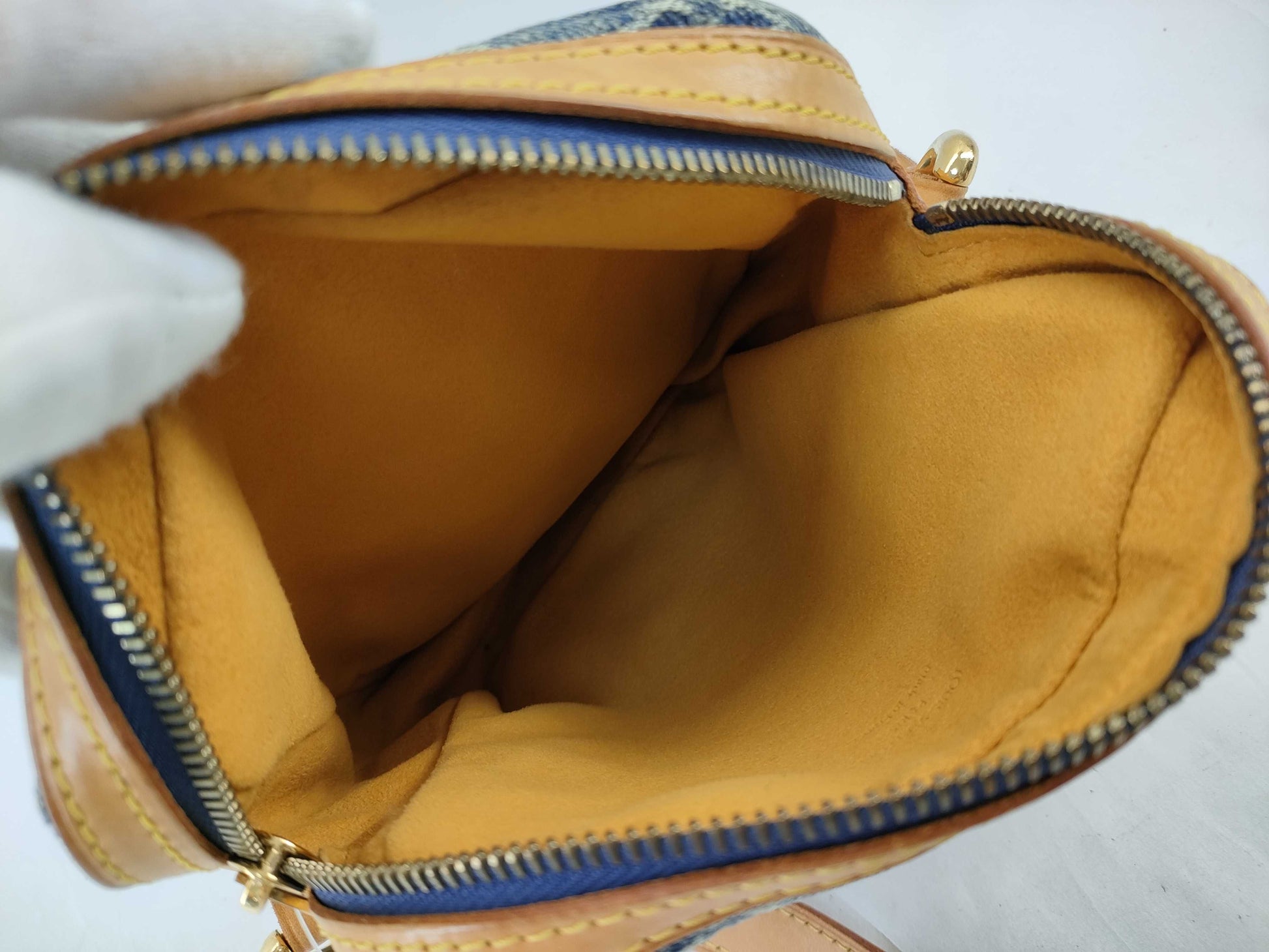 LOUIS VUITTON Monogram Denim M95348 Camera Bag Shoulder Bag