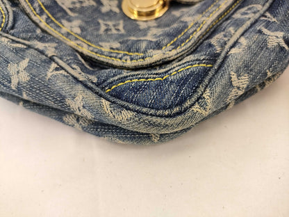 LOUIS VUITTON Monogram Denim M95348 Camera Bag Shoulder Bag