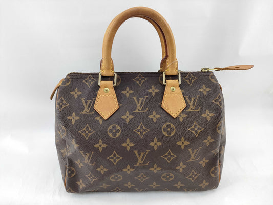 LOUIS VUITTON Monogram M41109 Speedy 25 Handbag